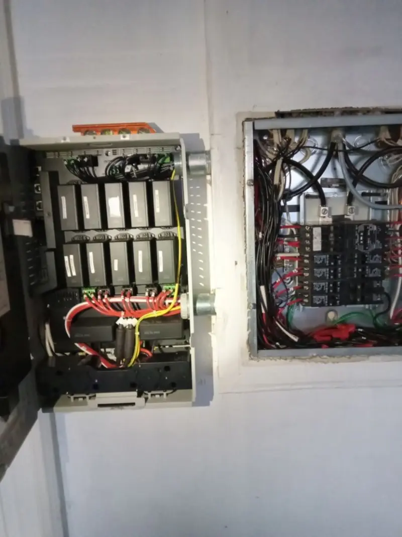Electrical panel upgrade completed for Indoor Lighting Installation in Shively